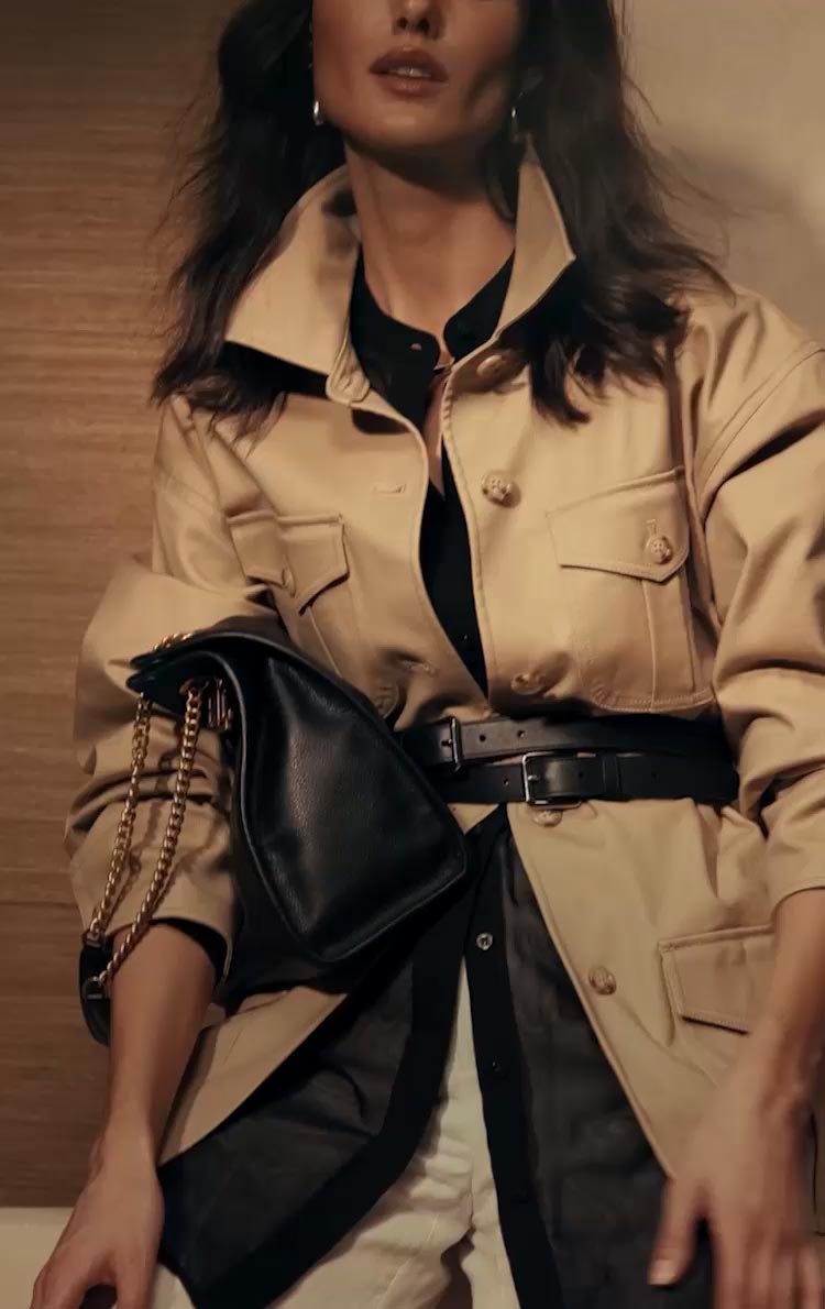 LAUREN R LAUREN*舞うような美シルエット*優雅*ジャンプスーツ LAUREN R LAUREN*舞うような美シルエット*優雅*ジャンプスーツ