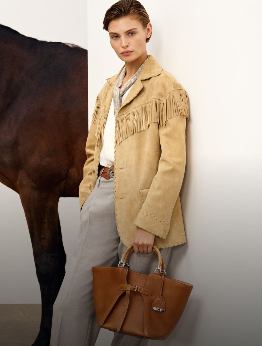 【新品未使用】ラルフローレン　ハンティングスウエット　サンドベージュ　サイズL 新品未使用】ラルフローレン ハンティングスウエット サンド