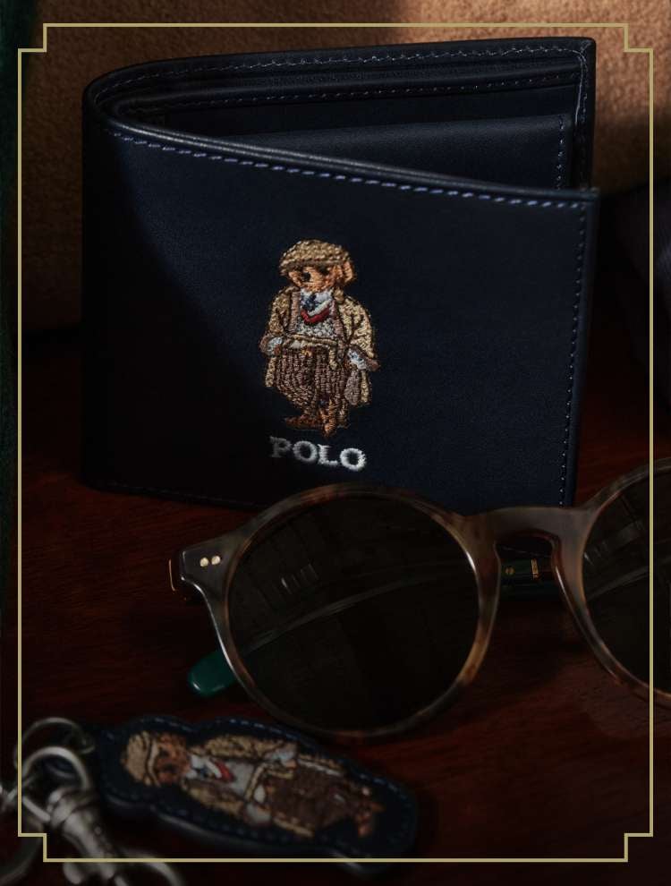 【極美品】2024年 ポロバイラルフローレン ポロシャツ ポロベア QRタグ 3色ドビージャカード 前開きボタンダウンポロシャツ