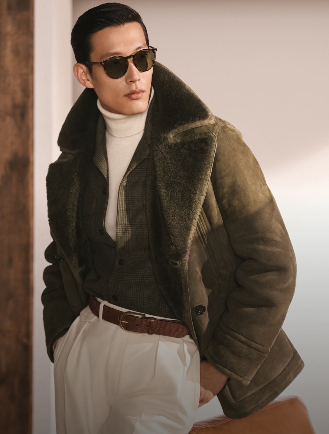 桜*♡様 【新品未使用】Ralph Lauren ラルフローレン オフホワイト ポロラルフローレン POLO RALPH LAUREN SAYER （ベージュ