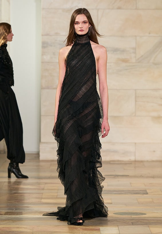 ラルフローレン　2025今年のワンピース　定価48000円 Fall 2025 Runway Show | ラルフ ローレン公式オンラインストア