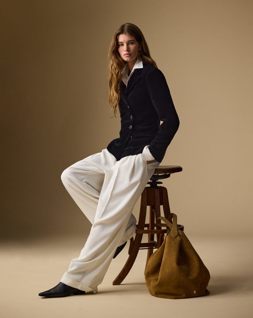 美品⭐️ ラルフローレン　ダウンベスト　ショールカラー　カシミヤ混　ブラック 美品⭐️ ラルフローレン ダウンベスト ショールカラー カシミヤ