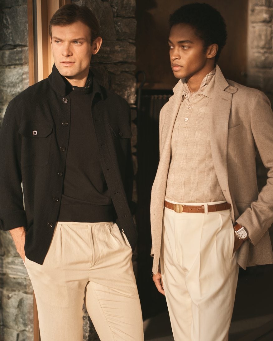 ラルフローレンパープルレーベルRALPH LAUREN ストレッチオールインワン RALPH LAUREN PURPLE LABEL/ラルフローレン パープルレーベル