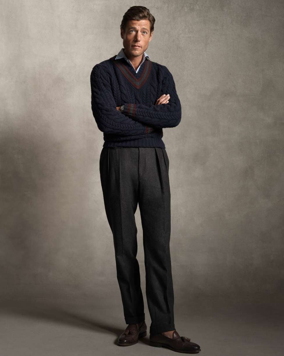 大人気！クリーニング済！美品！　ラルフローレン　ポロベア　サイズS 　ブラック ボーイズ 8才～20才)Polo ベア コットン セーター （ニット