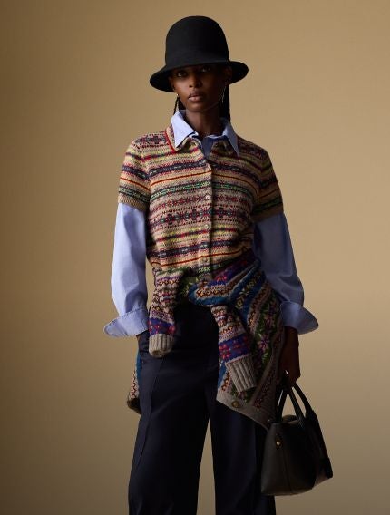 オーバーサイズ フローラルロゴ リネン シャツ | ラルフ ローレン公式