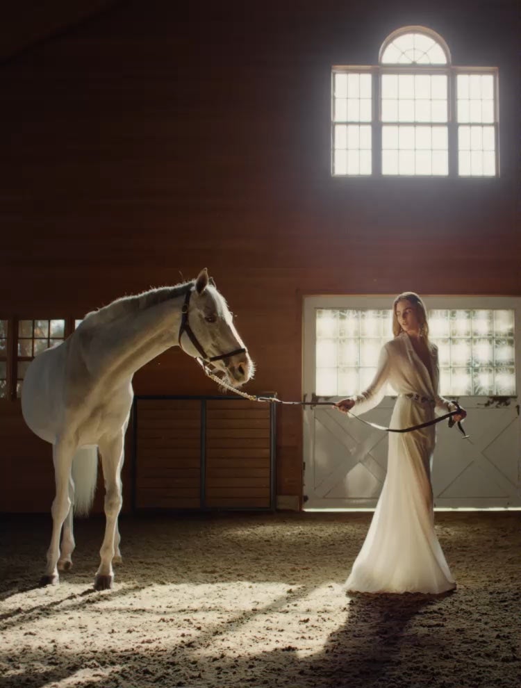 ローレン　ラルフローレン　オフホワイトフレアドレス 美品　大きなサイズ　14 Collection Spring