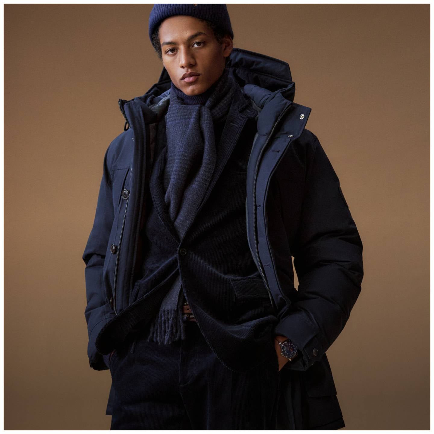 【POLO ポロ ラルフローレン】メンズ ウールシャツジャケット 美品 M ウールブレンド ユーティリティ シャツ ジャケット | ラルフ ローレン