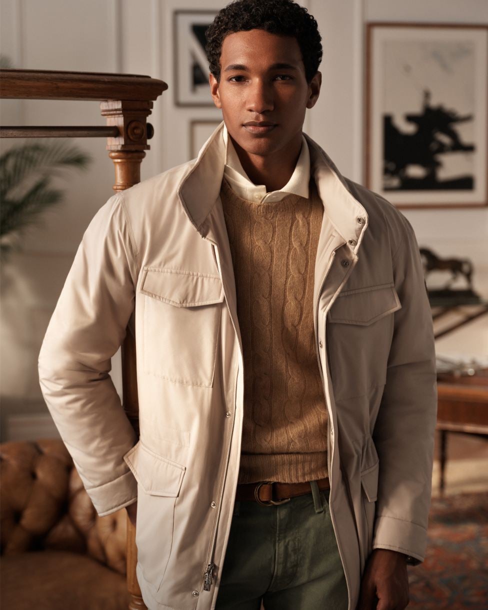 【高級】POLO RALPH LAUREN：へリンボーン ベルテッド ブレザー RALPH LAUREN PURPLE LABEL/ラルフローレン パープルレーベル通販