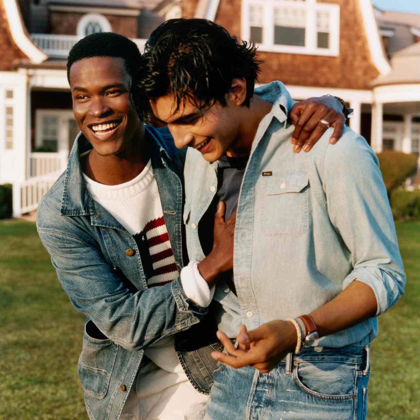 Men wear Polo Ralph Lauren attire.
