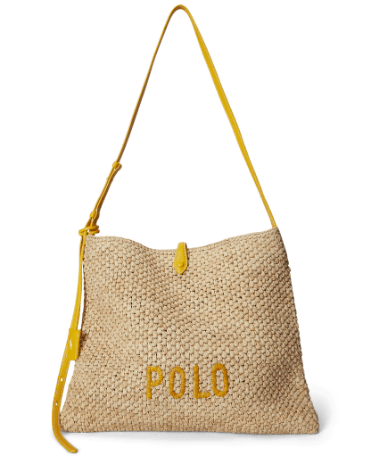 Polo Play ラフィア メッセンジャー バッグ