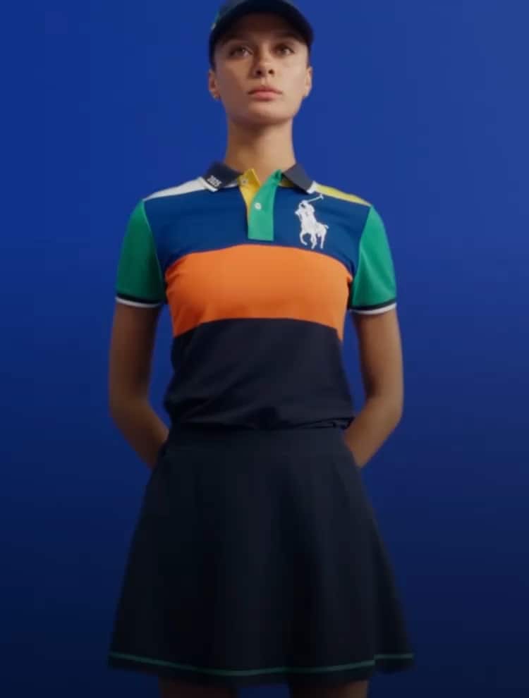POLO ポロ ラルフローレン テニスウエア ワンピース US OPEN 新品S USオープン コレクション