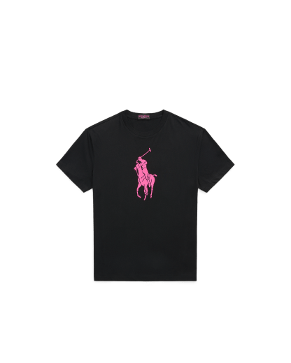 ▪️RALPH LAUREN PINK PONY スキニーポロ 半袖ポロシャツ　黒 ピンク ポニー コレクション | ラルフ ローレン公式オンラインストア
